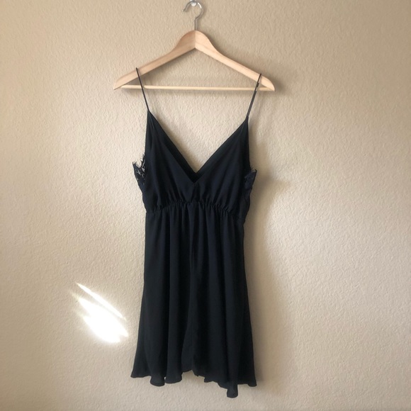 Tobi DENITZA BLACK LACE SKATER DRESS - Picture 5 of 7